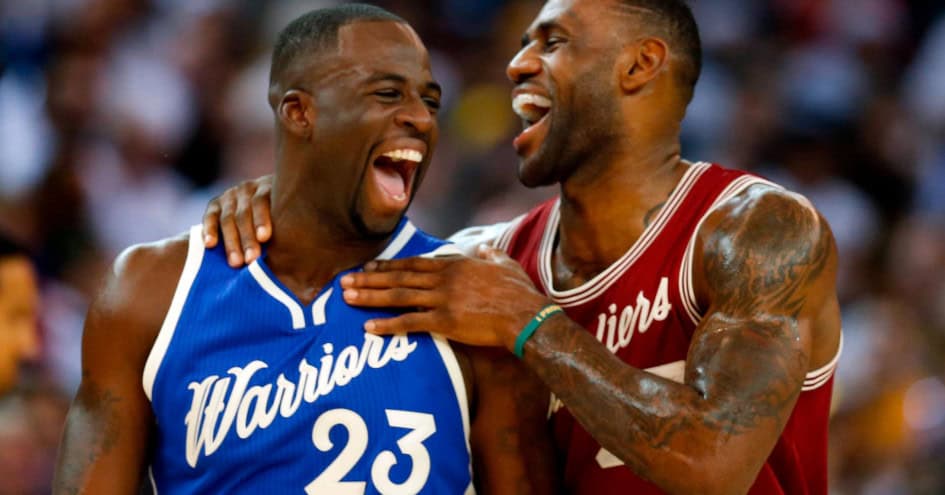 場上生死交拼、場下休戚與共 Draymond Green和LeBron James從敵人到摯友的友情