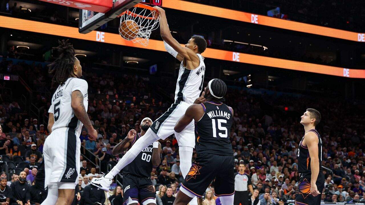 【Clutch 數據室】40+12神紀錄！文班亞馬出場26分鐘寫下NBA歷史首例